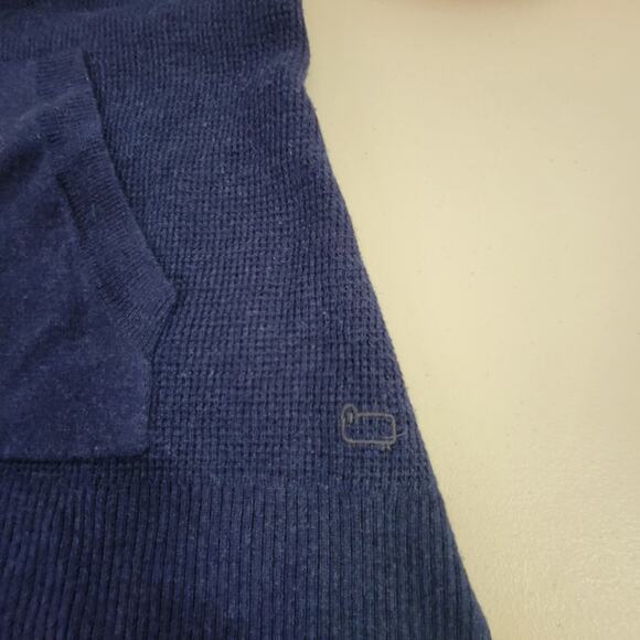 Woolrich Cowl Neck‎ Sweater Kangaroo Pockets Wool Blend Women's Medium - Picture 4 of 11